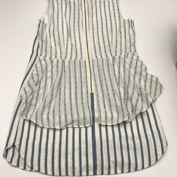 BCBG Maxazria sleeveless peplum Dress size 10 - Picture 3 of 5